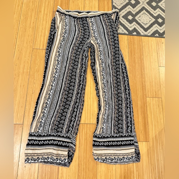 BCX Wide Leg Paisley Floral Pants 😍 XL - Picture 7 of 12